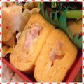 nakamucchi's cooksnap of when they made ハムちーマヨな卵焼き.