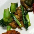 ぴーちゃんぱぱ's cooksnap of when they made 小松菜とうすあげで一品☆.
