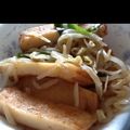 uomaru's cooksnap of when they made 超簡単☆もやしとさつまあげの煮物.