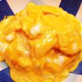 ぴぉたん's cooksnap of when they made ღღღトロトロ♡半熟オムライスの卵ღღღ.