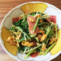 ちょこぷに's cooksnap of when they made 水菜と卵のコンソメ炒め.