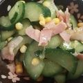 cao3mei2's cooksnap of when they made きゅうりとベーコンの炒め物.