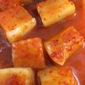 あゆあゆばにら's cooksnap of when they made ビールのお供に！カクテキのごま油がけ.