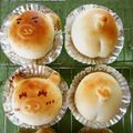 pitachan1's cooksnap of when they made かわいい♪丸パンでぶたパン☆.