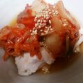 かぎまんま's cooksnap of when they made キムチとお酢の冷や奴.