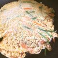 ESPERANSA's cooksnap of when they made 韓国チヂミ風　ニラ玉お焼き.