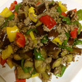 仁君まま's cooksnap of when they made 豚ひき肉の茄子とピーマンの甘辛炒め♪.