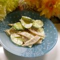 ❀あおい❀'s cooksnap of when they made 胡瓜とハムのレモンマヨサラダ.