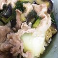 クックNANAMI☆'s cooksnap of when they made 豚バラとチンゲン菜となすびのあんかけ～.