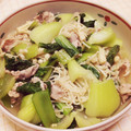 になぽ修行中's cooksnap of when they made 簡単10分★チンゲン菜えのきハム炒め.