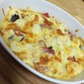 nami4123's cooksnap of when they made 超簡単☆なす＆トマト＆豆腐のグラタン.