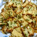 居眠り姫愛's cooksnap of when they made 簡単☆フライパンで厚揚げバタポンピザ.