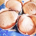 希依♡'s cooksnap of when they made プレゼントにも♪簡単チョコチップマフィン.