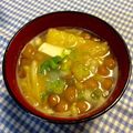にきけん's cooksnap of when they made 具だくさん♬♫母のお味噌汁。.