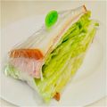 しじみごはん's cooksnap of when they made 簡単栄養絶賛ハムチーズレタスサンド.