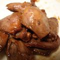 のんびりえりりん's cooksnap of when they made 鶏ハツの炒め物.