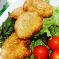 島子☆'s cooksnap of when they made サクッふわっ 山芋の落し揚げ.