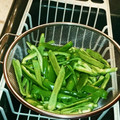 ダッフィーニーうに's cooksnap of when they made エコで簡単！　ピーマンのヘタ＆種の取り方.