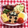 とにーばてぃすた's cooksnap of when they made キャラ弁☆てんとう虫.