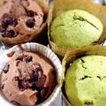 惺さん's cooksnap of when they made 抹茶とホワイトチョコのマフィン.