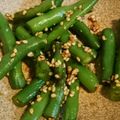ちさとろさく's cooksnap of when they made 簡単♩インゲンの胡麻和え.