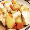 クックQI0Y8L☆'s cooksnap of when they made ～鶏とジャガと豆腐のみそ煮～.