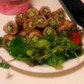 ぽのサンのママ's cooksnap of when they made *簡単☆豚肉のオクラ＆もやし巻き*.