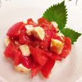なつき☆ミ's cooksnap of when they made カマンベールとトマトの和風和え.