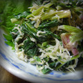 かき氷's cooksnap of when they made ✿ほうれん草とじゃこの❀柚子胡椒マヨ✿.