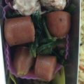 マシュマロ0918's cooksnap of when they made お弁当にも★ほうれん草×ウィンナー炒め.