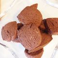 り〜にゃん's cooksnap of when they made 超簡単・ココアクッキー♪♪.