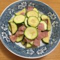 おいくちゃん1207's cooksnap of when they made ズッキーニのベーコン炒め.