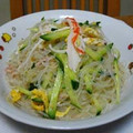 百笑通信's cooksnap of when they made 我が家の定番!簡単春雨サラダ.