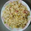 ★まなっち★'s cooksnap of when they made レタスのシャキシャキ簡単☆チャーハン.