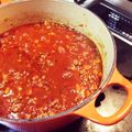 meeco's cooksnap of when they made 便利！ミートソース.