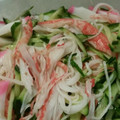 新米ママの時短飯's cooksnap of when they made 簡単！胡瓜とカニカマの胡麻マヨサラダ♪.