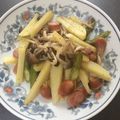 ブルちゃん☆'s cooksnap of when they made じゃがいもとミニアスパラのガーリック炒め.