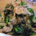 みっくママ's cooksnap of when they made ほうれん草とわかめのポン酢和え.