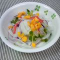 ☆ようこりん☆'s cooksnap of when they made タマネギとカニカマの柚子コショウポン酢.