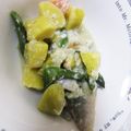 クックTW1J61☆'s cooksnap of when they made 鮭とアスパラをゴルゴンゾーラソースで！.