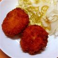 ＊ゆかっぱ＊'s cooksnap of when they made 春キャベツのふわふわメンチカツ.