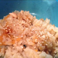 hamuyuka's cooksnap of when they made 鮭とさつま芋の炊き込みご飯.