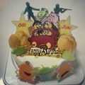 マサヤ's cooksnap of when they made 妖怪ウォッチのバースデーキャラケーキ.