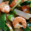 けいとなおこ's cooksnap of when they made 簡単♪むきえびと長ネギと長芋の中華炒め☆.