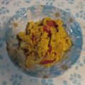 makkobaaba's cooksnap of when they made 家のトマトと玉子炒め.