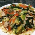 Ryoko♔'s cooksnap of when they made あんかけ焼きそうめん.