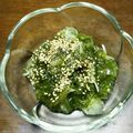 みみりん♪♪'s cooksnap of when they made めかぶと新玉ねぎのサラダ シャキコリッ！.