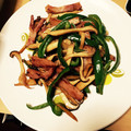 やまぐまー's cooksnap of when they made 簡単！あっさり厚切りベーコン炒め.