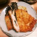 豆乳pudding's cooksnap of when they made 梅しそチーズトンカツ.
