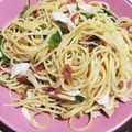yuuu♥'s cooksnap of when they made ささみと梅のパスタ.